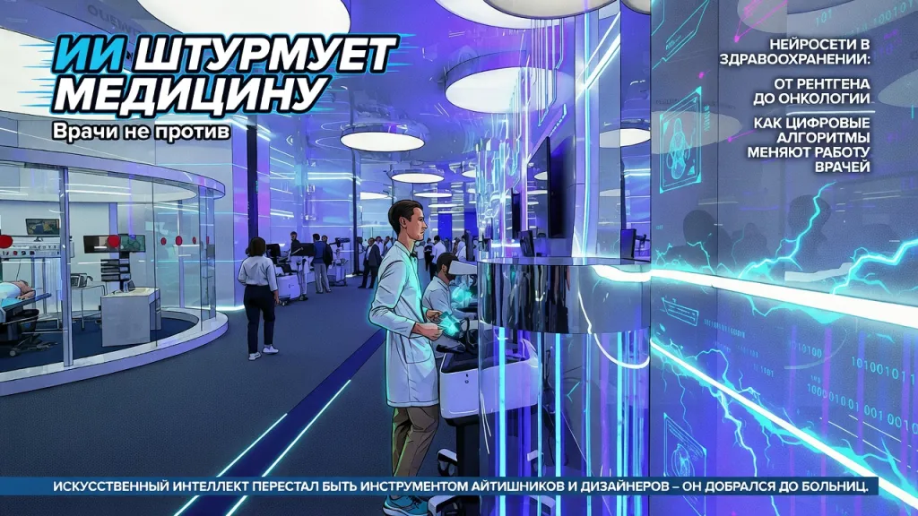 ИИ штурмует медицину. Врачи не против